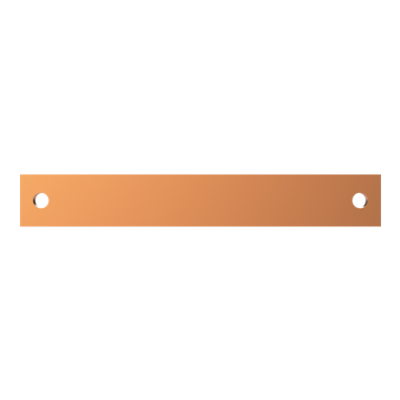 ZX2408 Łącznik Cu 30x10mm V1, (C) (do samodzielnego montażu) (2CPX042790R9999)