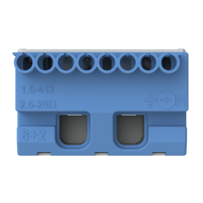 ZK82B N-Listwa Zaciskowas 8x4 + 2x25 mm (2CPX062752R9999)