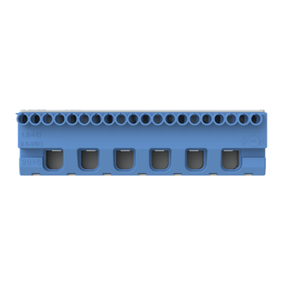 ZK206B N-Listwa Zaciskowa 20x4 + 6x25 mm (2CPX062756R9999)