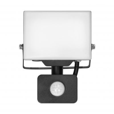 PORTO S LED 20W naświetlacz z PIR, 1600lm, IP44, 4000K, aluminium + poliwęglan (AD-NL-6463BLR4)
