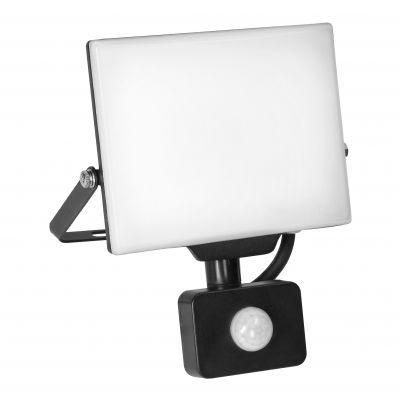 PORTO S LED 30W naświetlacz z PIR, 2400lm, IP44, 4000K, aluminium + poliwęglan (AD-NL-6464BLR4)