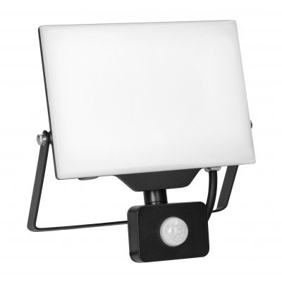 PORTO S LED 50W naświetlacz z PIR, 4000lm, IP44, 4000K, aluminium + poliwęglan (AD-NL-6465BLR4)
