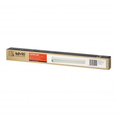 ASTAR LED 4W, oprawa liniowa podszafkowa, 360lm, 4000K, wtyk 2-pinowy, układ przelotowych złącz, wył (AD-OL-6425LZM4)