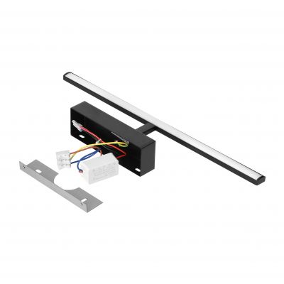 MERA LED 9W, lampa nad lustro, 720lm, 4000K, dł. 40 cm, aluminium (AD-OM-6508L4/B)