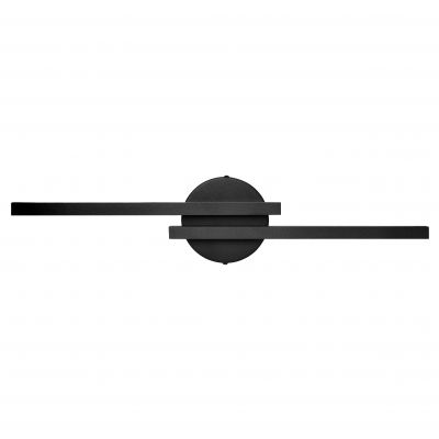 TEKANO LED 14W, lampa nad lustro, 1540lm, 4000K, IP44, dł. 55 cm, aluminium, czarna (AD-OM-6517L4/B)