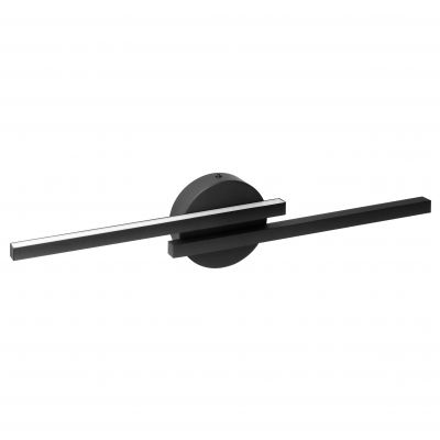 TEKANO LED 14W, lampa nad lustro, 1540lm, 4000K, IP44, dł. 55 cm, aluminium, czarna (AD-OM-6517L4/B)