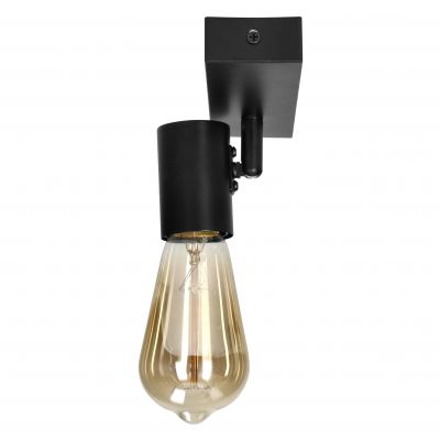 RIO SP 1, oprawa ścienno-sufitowa, E27 max. 60W, IP20, czarna (AD-OP-6429BE27)