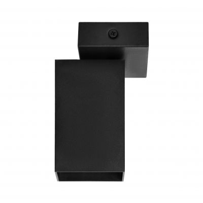 KUBAR SP 1, oprawa ścienno-sufitowa, GU10 max. 35W, IP20, czarna (AD-OP-6509BGU10)
