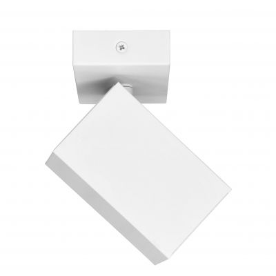 KUBAR SP 1, oprawa ścienno-sufitowa, GU10 max. 35W, IP20, biała (AD-OP-6509WGU10)