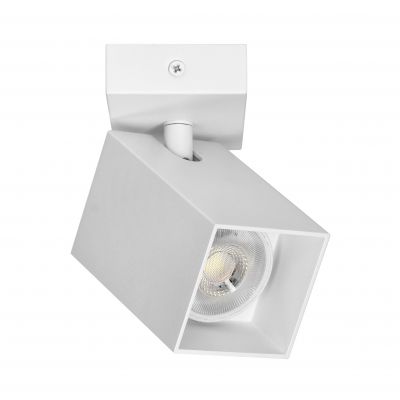 KUBAR SP 1, oprawa ścienno-sufitowa, GU10 max. 35W, IP20, biała (AD-OP-6509WGU10)