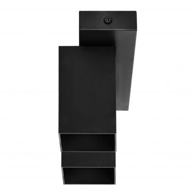 KUBAR SP 2, oprawa ścienno-sufitowa, GU10 max. 2x35W, IP20, czarna (AD-OP-6510BGU10)