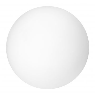 Lampa kula ogrodowa 38cm biała E27 wbijana zewnętrzna IP65 ORNO (AD-OP-6587WE27ZM)