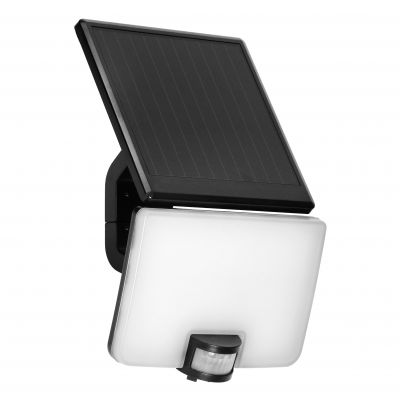 SOLIS LED 10W, naświetlacz solarny  z czujnikiem ruchu PIR, 1200lm, IP54, 4000K, 3000 mAh, czarny (AD-SL-6467BLR4)