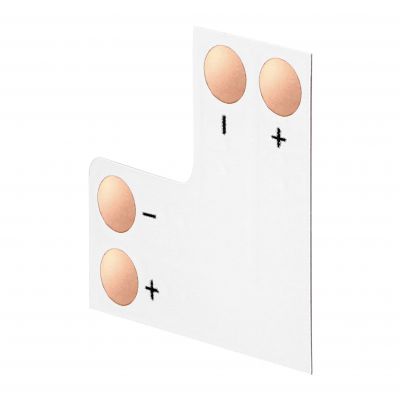 Złączka LED 8mm kątowa "L" (AD-TL-6499/Z/L)