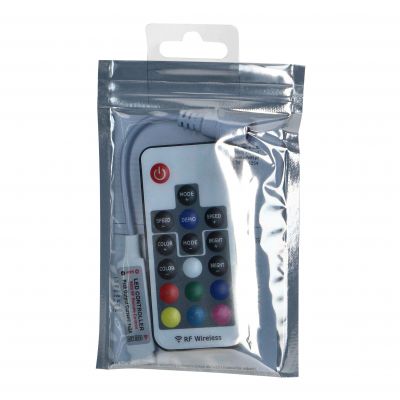 Sterownik LED RGB RF 12V 6A 72W z pilotem 17 przycisków (AD-TL-6500/P17)