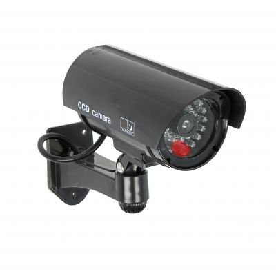 Atrapa kamery monitorującej CCTV, bateryjna, czarna (CD-3/B)