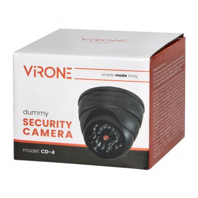 Atrapa kamery monitorującej z podczerwienią CCTV, bateryjna, MINI (CD-4)