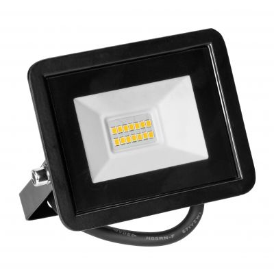 ALLED 10W Naświetlacz LED, 850lm, IP65, 4000K, Alu+ szkło (FL-9)