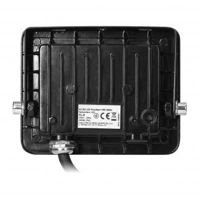 ALLED 10W Naświetlacz LED, 850lm, IP65, 4000K, Alu+ szkło (FL-9)
