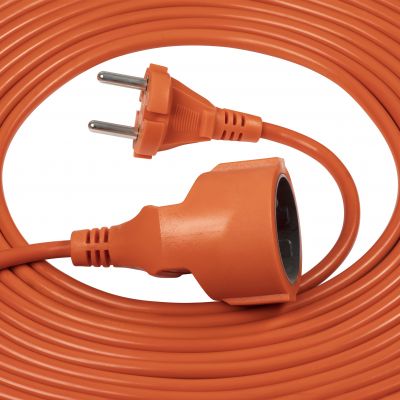 Przedłużacz PVC IP20 30m 1x2P, H03VV-F 2x1mm2 (GES-3/30M)