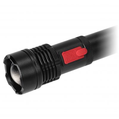 Latarka LED COB 12W z zoomem i akumulatorem 2200 mAh (LT-12)
