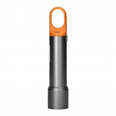 Latarka LED SMD 10W + COB 2W, 350lm, 1200 mAh, funkcja zoom, kolorowe nakładki (LT-18)
