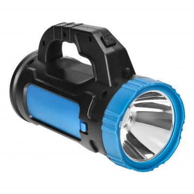 Latarka LED SMD 3W + COB 3W, 110lm, dwie opcje zasilania - akumulator 1200 mAh lub 3xAA (LT-19)