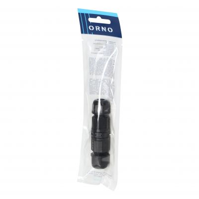 Konektor kablowy prosty z szybkozłączką IP68 MINI 2x1,5mm2, 400V/16A, (OR-AE-13618)
