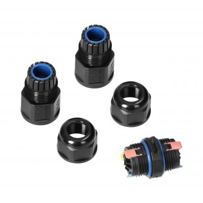 Konektor kablowy prosty z szybkozłączką IP68, 3x4mm2, 400V/20A (OR-AE-13620)