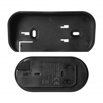 ATEL DC, dzwonek bezprzewodowy bateryjny, learning system, 38 dźwięków, 150m, czarny (OR-DB-KA-171/B)