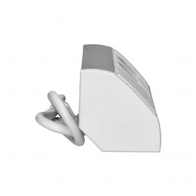 Gniazdo meblowe 2x2P+Z (Schuko), 2xUSB (typ A+C; 2,4A), biało-srebrne (OR-GM-9039(GS)/W-G)