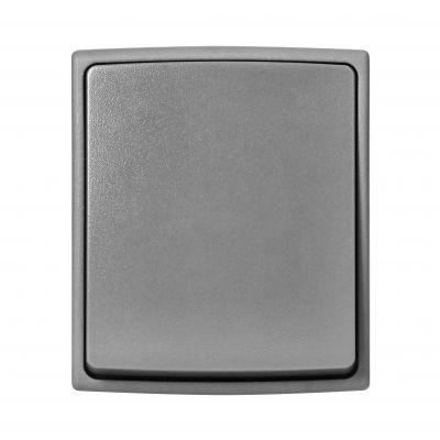 Łącznik jednobiegunowy AQUATIC PRO IP55, 10A, 230V AC, Szaro-Grafitowy (OR-OE-7400/GR)