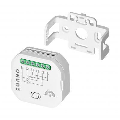 Przekaźnik dopuszkowy 2-kanałowy ze ściemniaczem Tuya Smart Wi-Fi+BLE (OR-SH-17103)