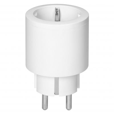 Gniazdo bezprzewodowe Tuya Smart Wi-Fi, Schuko, białe (OR-SH-17500(GS)/W)
