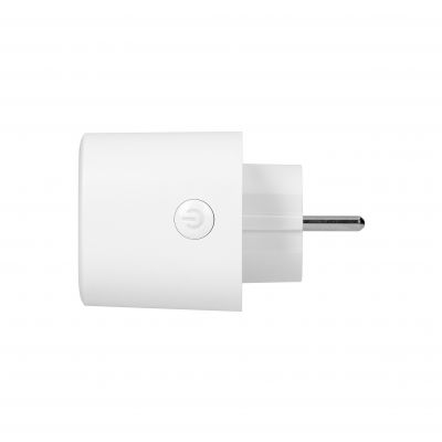 Rozgałęźnik bezprzewodowy podwójny Tuya Smart Wi-Fi, Schuko, biały (OR-SH-17510(GS)/W)