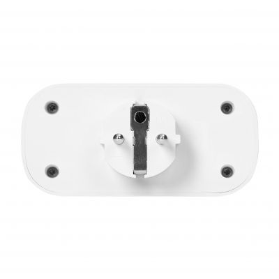 Rozgałęźnik bezprzewodowy podwójny Tuya Smart Wi-Fi, Schuko, biały (OR-SH-17510(GS)/W)