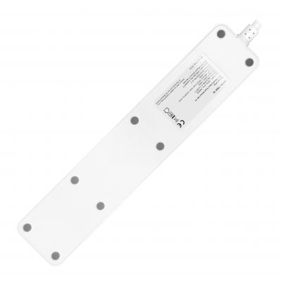 Przedłużacz z 3 gniazdami z uziemieniem i wyłącznikiem 2xUSB Tuya Smart Wi-Fi biały ORNO (OR-SH-17520/W)