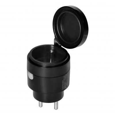 Zestaw bezprzewodowych gniazd MINI, sterowanych pilotem 2+1, 2300W, IP44 (RS-7)