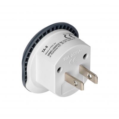 Adapter gniazdka przejściówka EU PL na USA Ameryka TA-8 ORNO (TA-8)