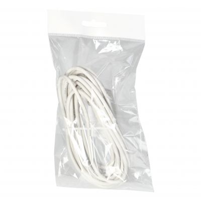 Kabel TV - VIDEO biały 5,0m (ZA-12/W/5M)