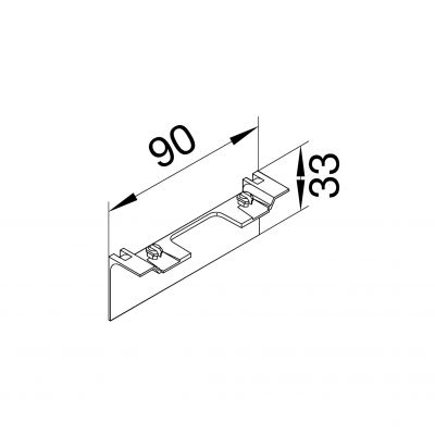 tehalit.SL Maskownica nośnika 20x80 fi60 sucupira SL20080ACD6 HAGER (SL20080ACD6)