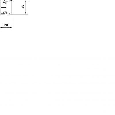 tehalit.LF Kanał elektroinstalacyjny PVC 20x35mm 2 komory szary LF2003607030 HAGER (LF2003607030)