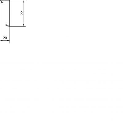 tehalit.SL Pokrywa 20x55 klon SL200552D3 HAGER (SL200552D3)