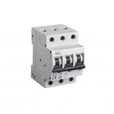 KMB6-C2/3 Wyłącznik nadprądowy IDEAL TS 3P KMB6-C2/3 6kA KANLUX (32557)