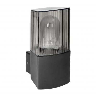 PEONIA oprawa ogrodowa hermetyczna E27 max. 15W IP54 czarna AD-OP-6581BE27PP Orno (AD-OP-6581BE27PP)