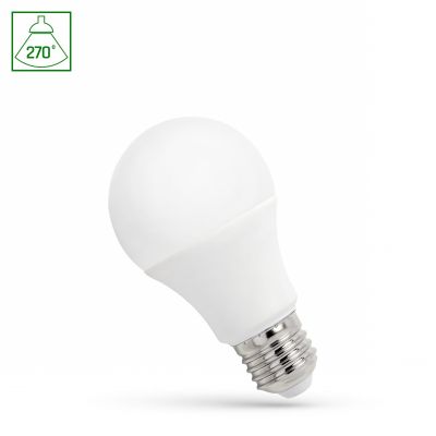 Żarówka LED E27 9W=60w 3000K biała ciepła 820lm Spectrum (WOJ+14610)