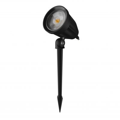 Oprawa ogrodowa FLORI LIGERO 6W NW b. neutralna 230V 40st IP65 53x77mm + 145mm spike CZARNY Spectrum LED (SLI012017NW_PW)