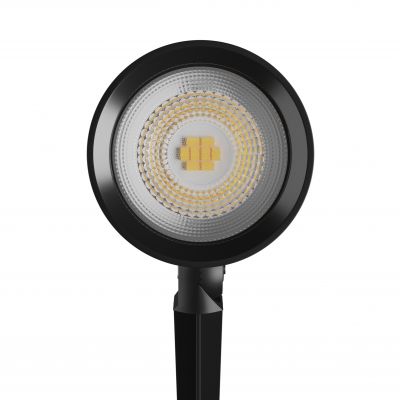 Oprawa ogrodowa FLORI LIGERO 6W NW b. neutralna 230V 40st IP65 53x77mm + 145mm spike CZARNY Spectrum LED (SLI012017NW_PW)