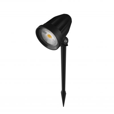 Oprawa ogrodowa FLORI LIGERO 6W NW b. neutralna 230V 40st IP65 53x77mm + 145mm spike CZARNY Spectrum LED (SLI012017NW_PW)
