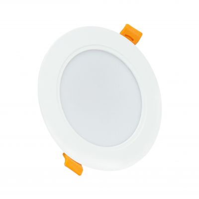 Oprawa lampa DURE 3 DOWNLIGHT 8W ciepła biel 230V 110st IP54 IK06 118x31 BIAŁY okrągła zasilacz zintegrowany SLI043022WW_PW (SLI043022WW_PW)